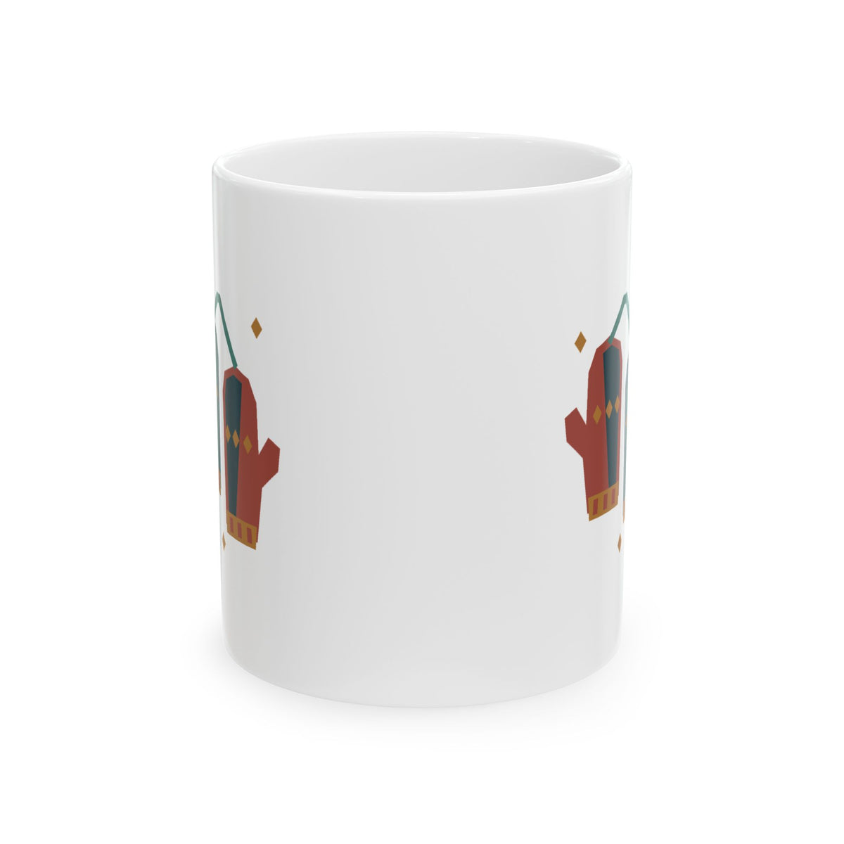 Solstice Knit Holiday Mug – Original Cozy Gift Design, 11oz