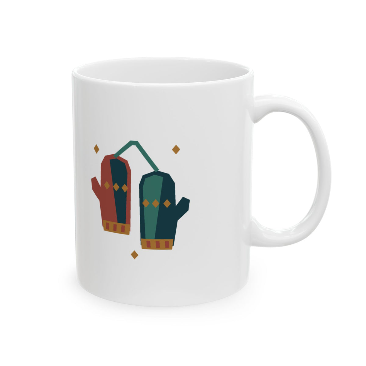 Solstice Knit Holiday Mug – Original Cozy Gift Design, 11oz