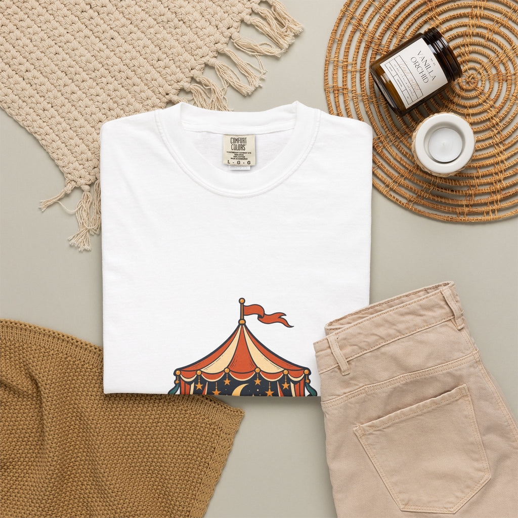 Midnight Carnival Halloween Shirt – Original Pumpkin Graphic Tee