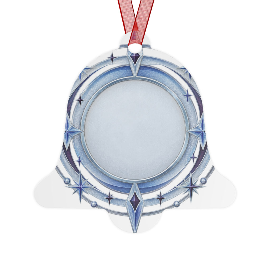 Frostglass Year Token Ornament – Original Icy Celestial Holiday Keepsake