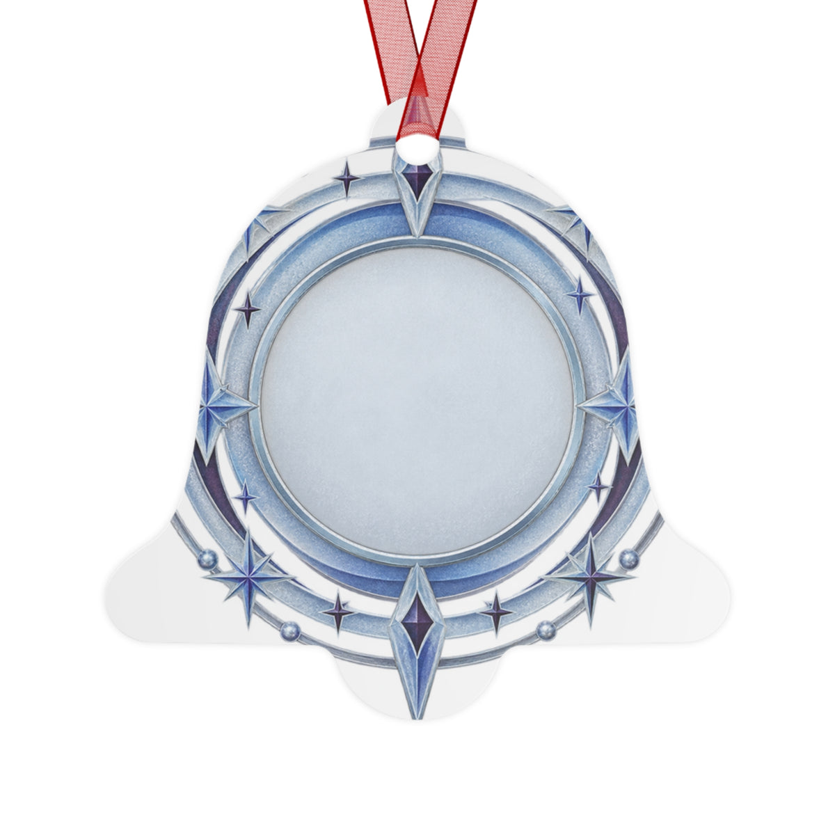 Frostglass Year Token Ornament – Original Icy Celestial Holiday Keepsake