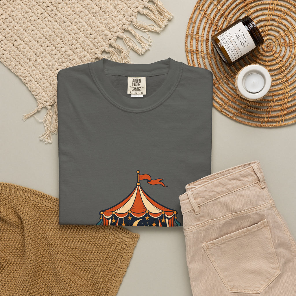 Midnight Carnival Halloween Shirt – Original Pumpkin Graphic Tee