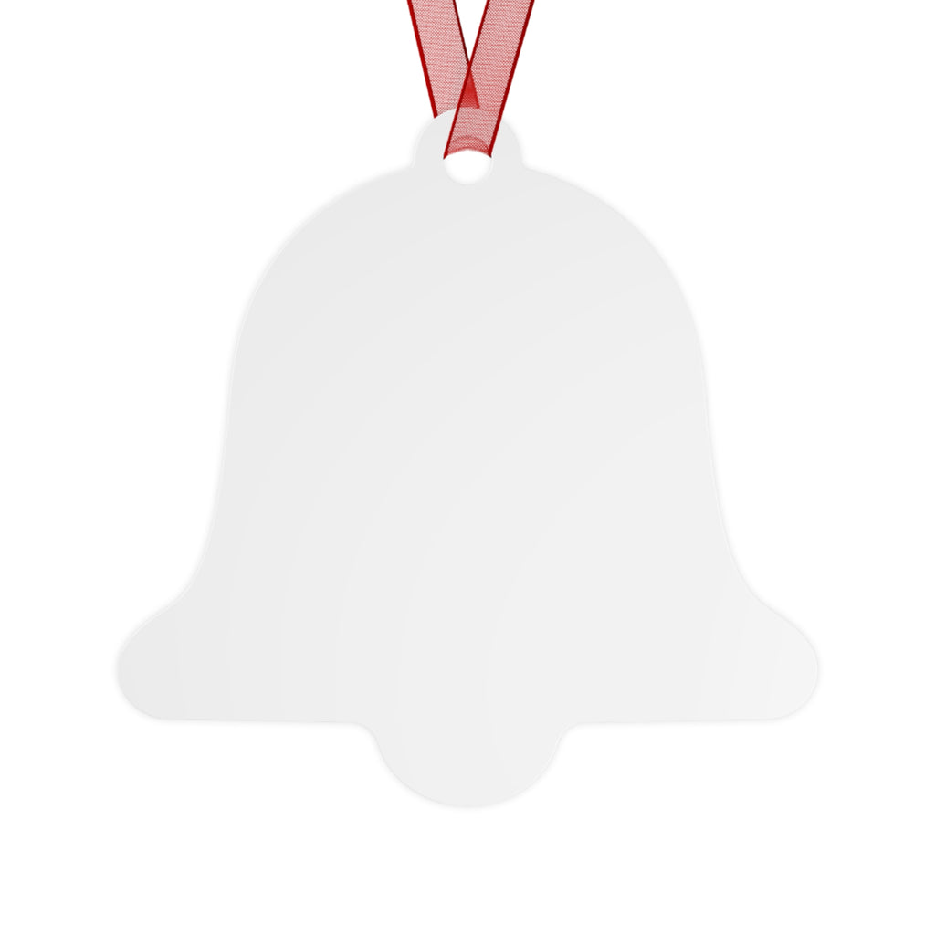 Glacier Solstice Metal Ornament – Original Neo-Deco Holiday Gift