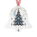 Glacier Solstice Metal Ornament – Original Neo-Deco Holiday Gift