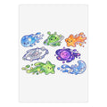 Jelly Comets Sticker Sheet – 7 Original Cute Space Creatures