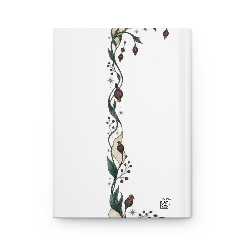 Longhand Winter Garden Hardcover Journal – Original Botanical Notebook