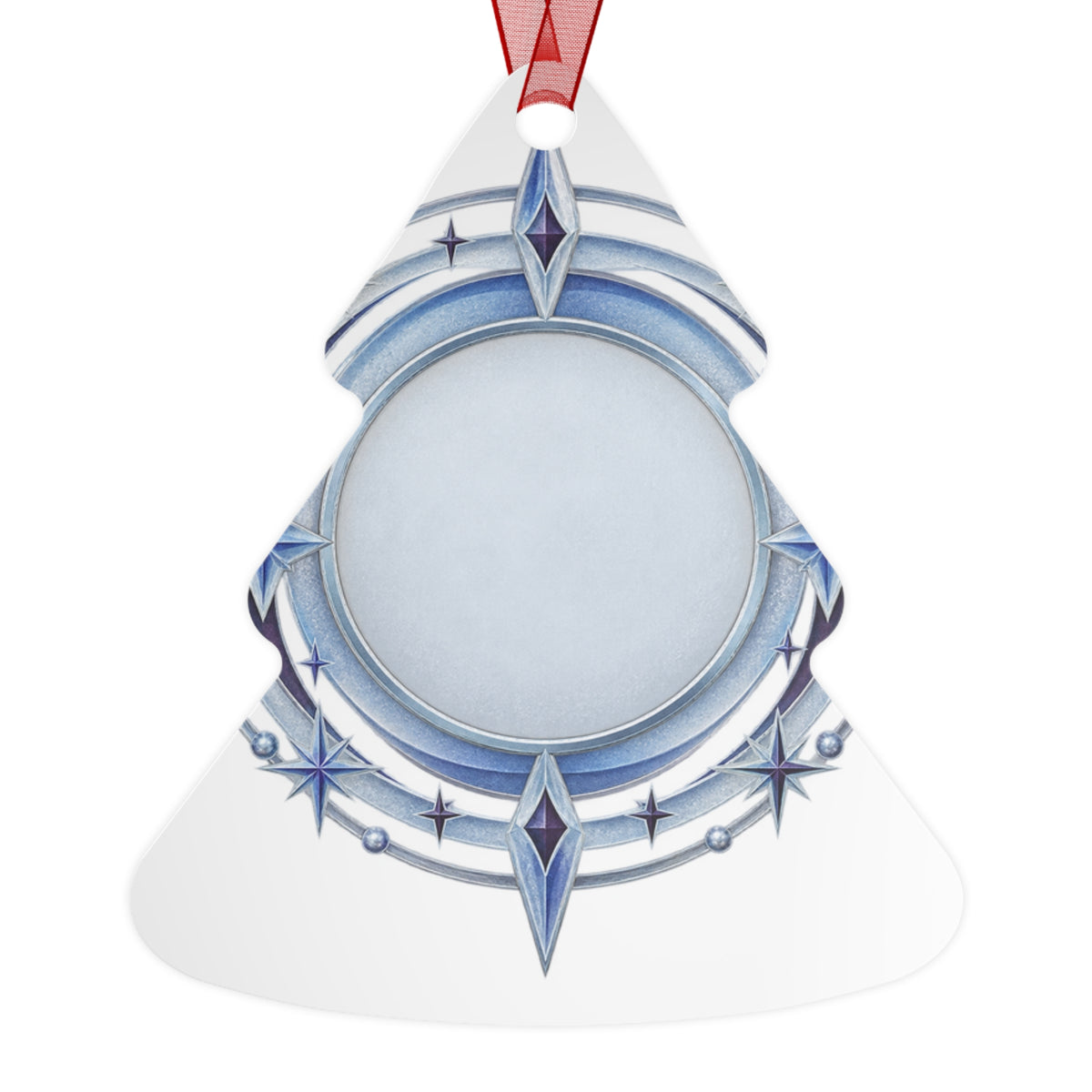 Frostglass Year Token Ornament – Original Icy Celestial Holiday Keepsake