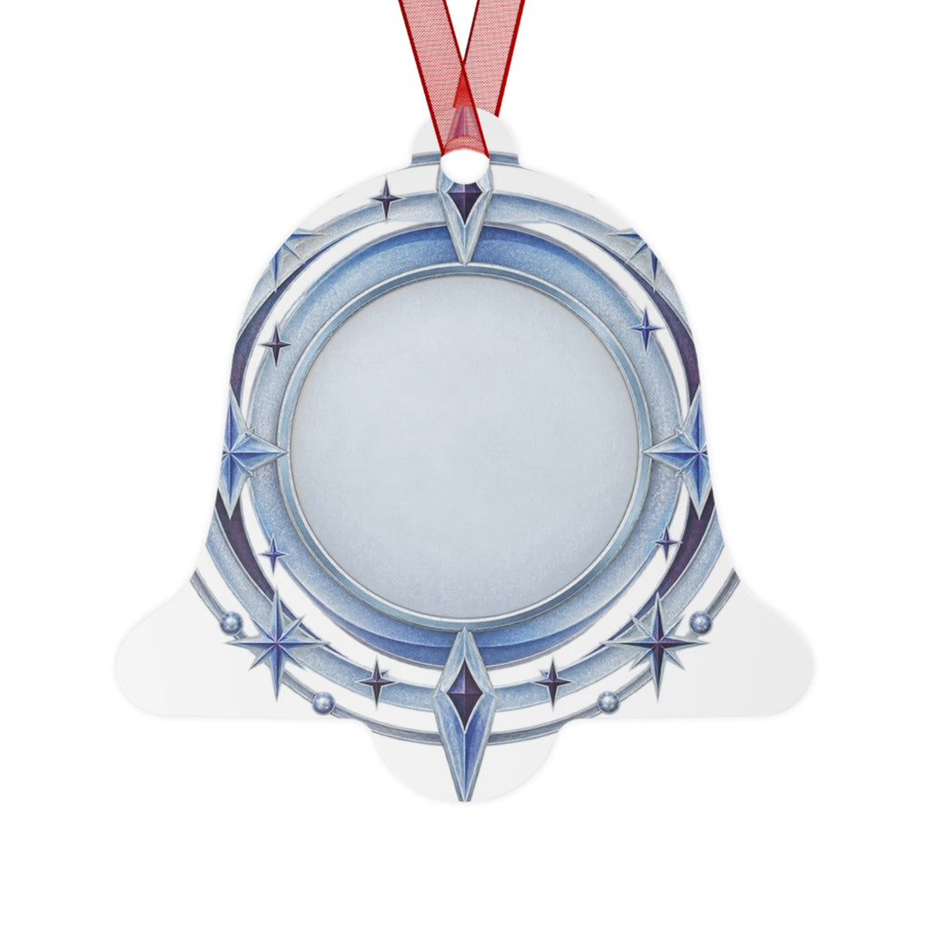 Frostglass Year Token Ornament – Original Icy Celestial Holiday Keepsake