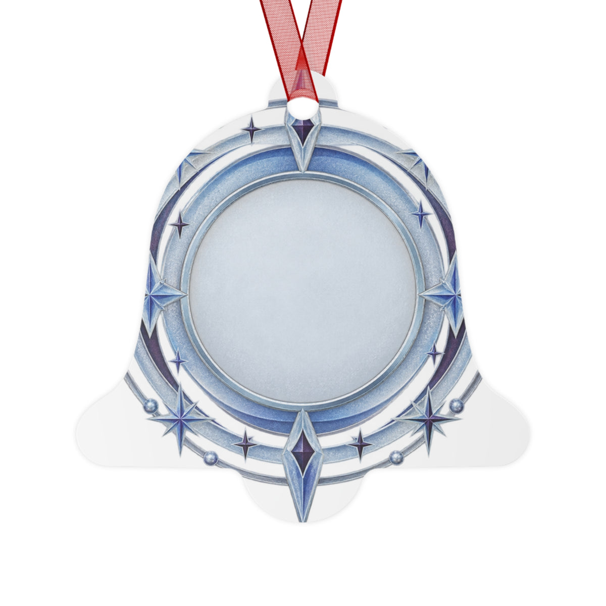 Frostglass Year Token Ornament – Original Icy Celestial Holiday Keepsake