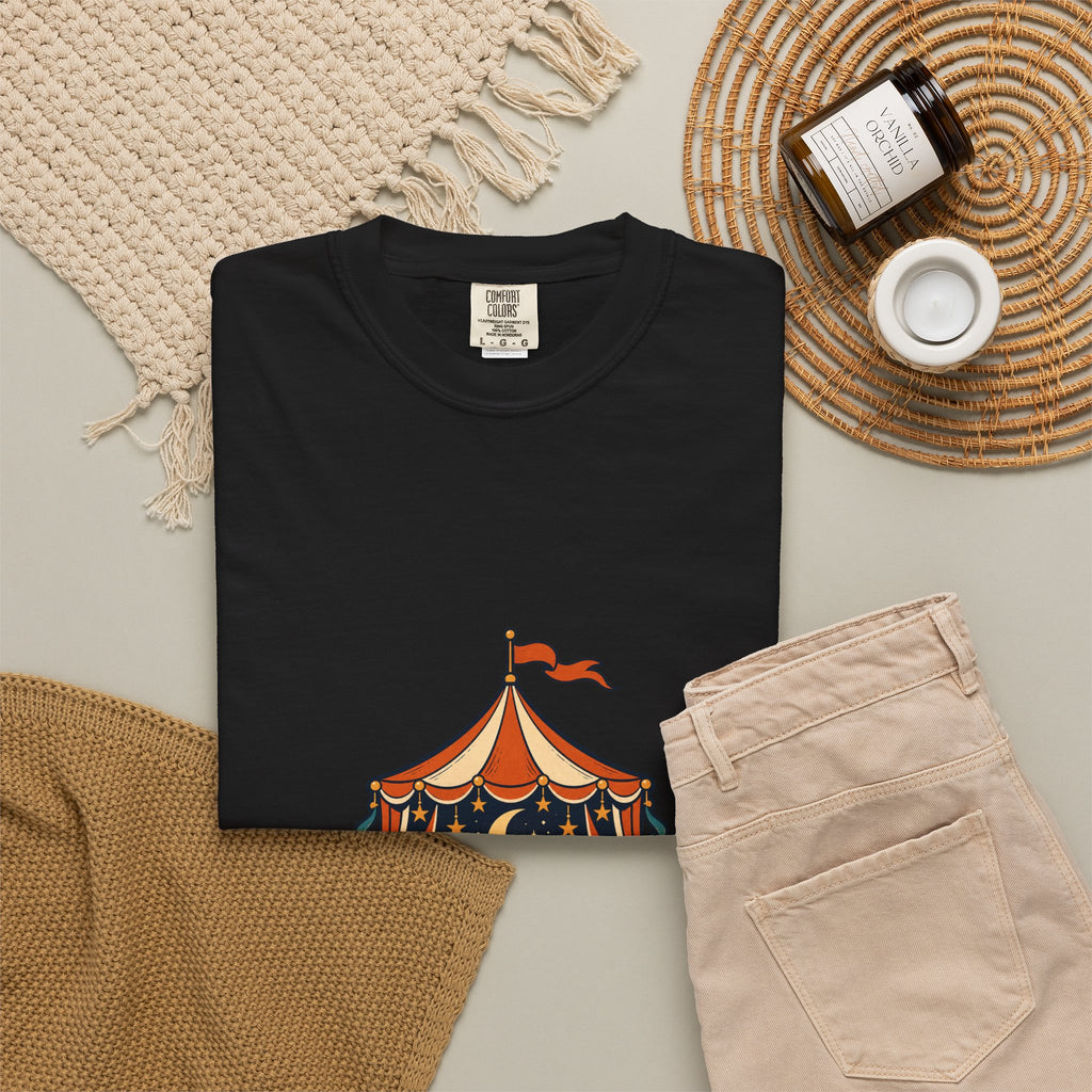 Midnight Carnival Halloween Shirt – Original Pumpkin Graphic Tee