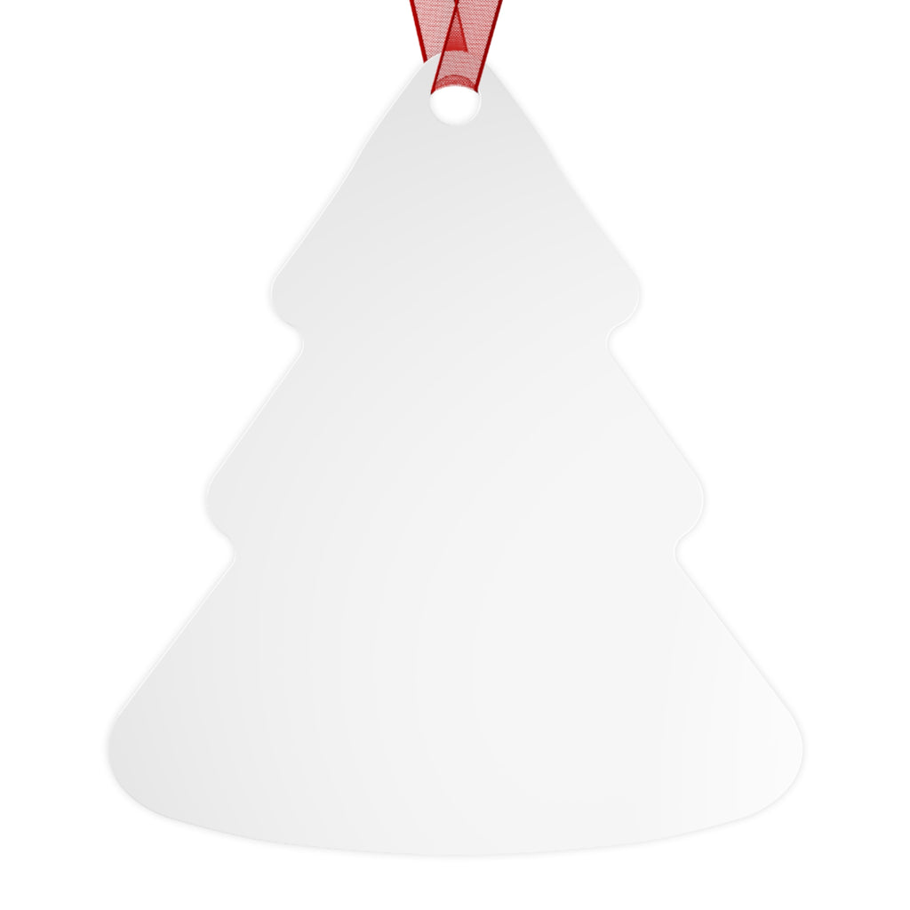 Glacier Solstice Metal Ornament – Original Neo-Deco Holiday Gift