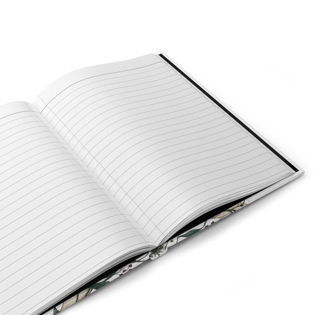 Longhand Winter Garden Hardcover Journal – Original Botanical Notebook