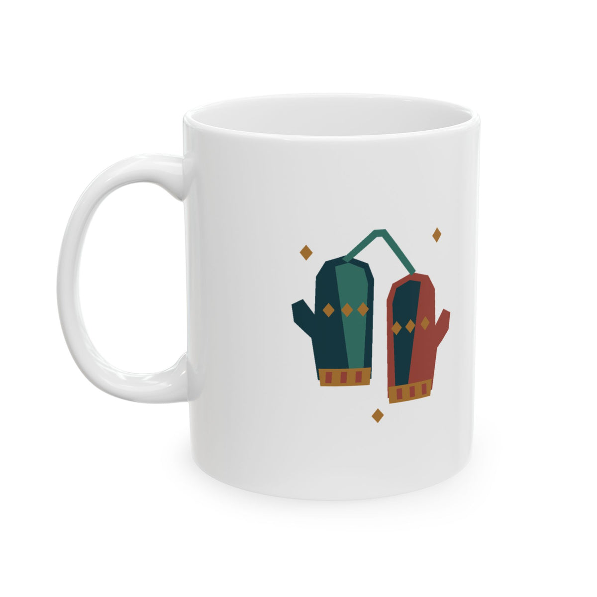 Solstice Knit Holiday Mug – Original Cozy Gift Design, 11oz